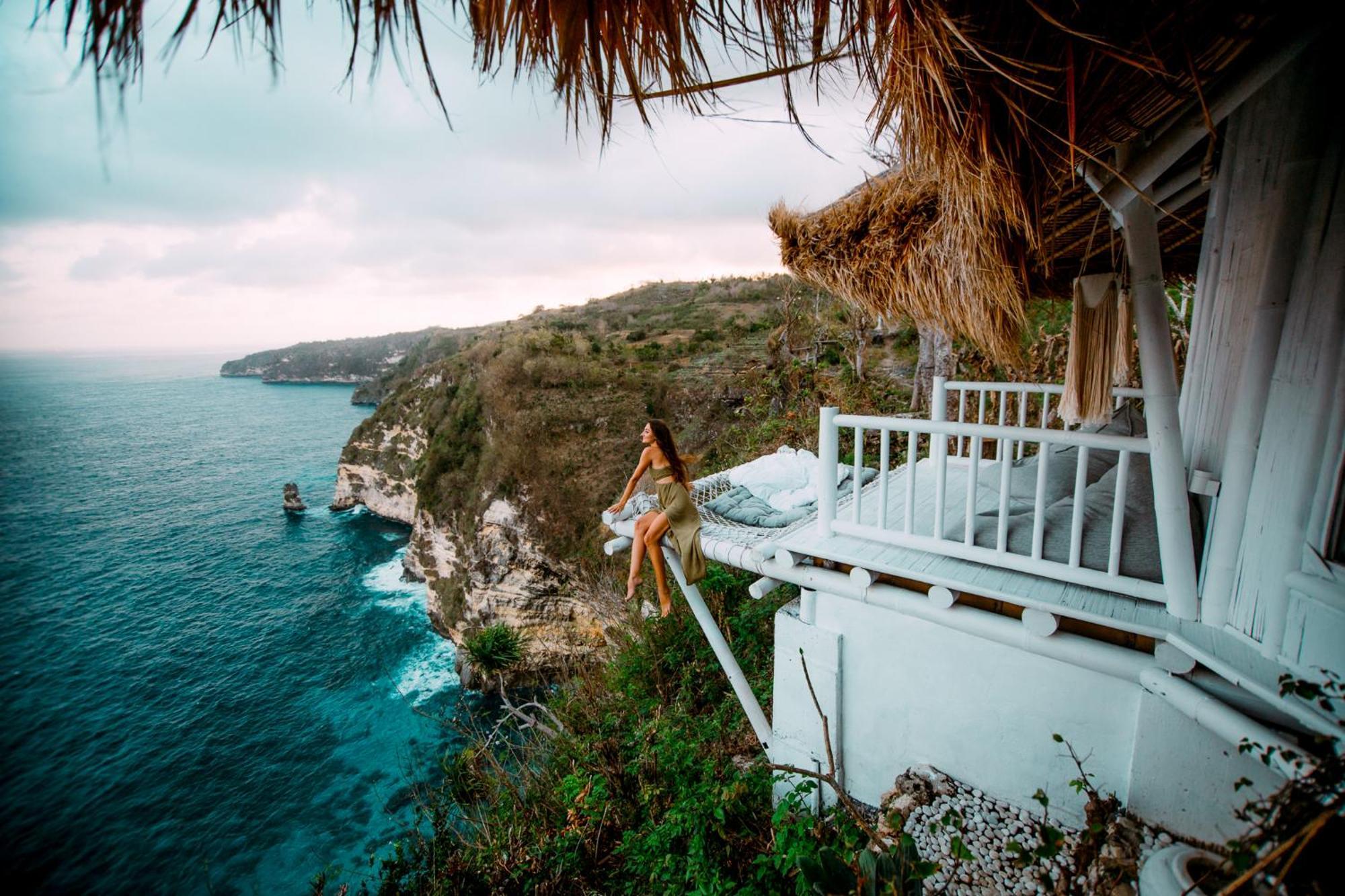Tropical Glamping Nusa Penida Diamond Beach - Cliff Side Edge Pelilit Екстер'єр фото